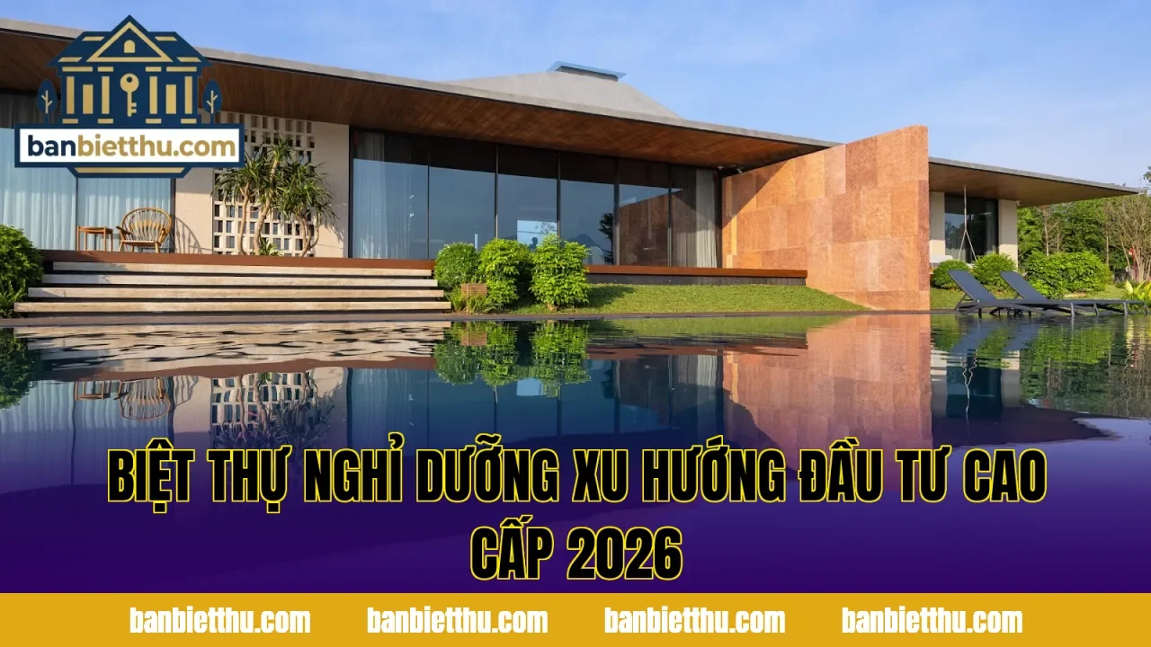 Biệt Thự Nghỉ Dưỡng Xu Hướng Đầu Tư Cao Cấp 2026