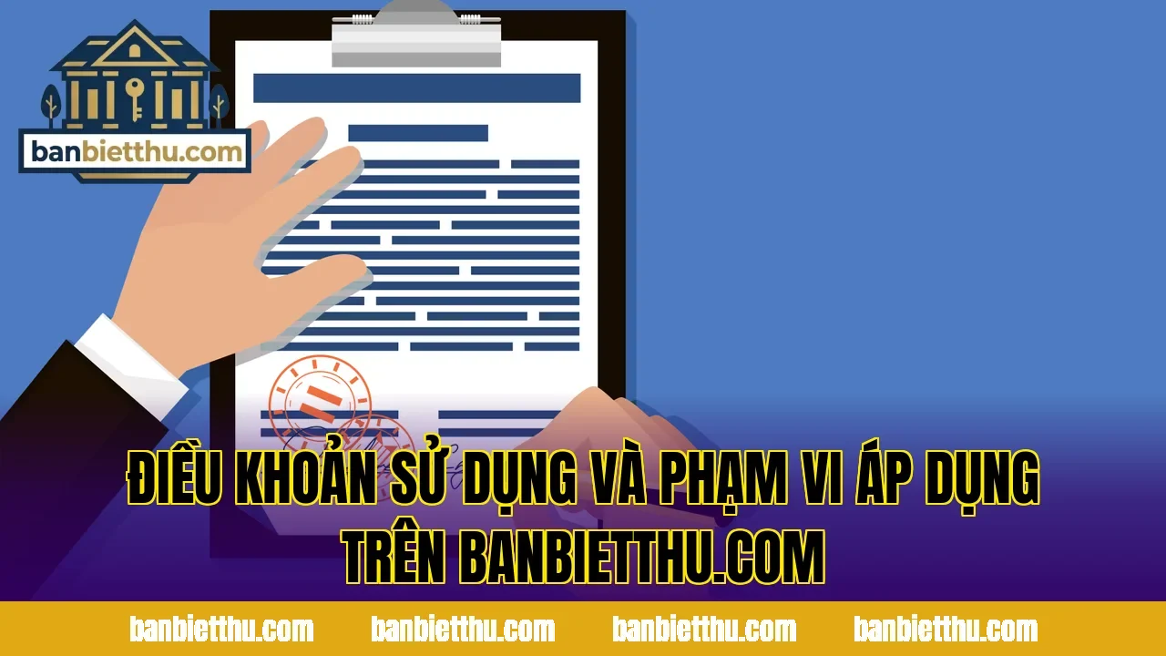 Điều khoản sử dụng và phạm vi áp dụng trên banbietthu.com